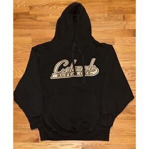 Colorado University Buffaloes Buffs Vintage Cadre Athletic Hoodie Size Medium